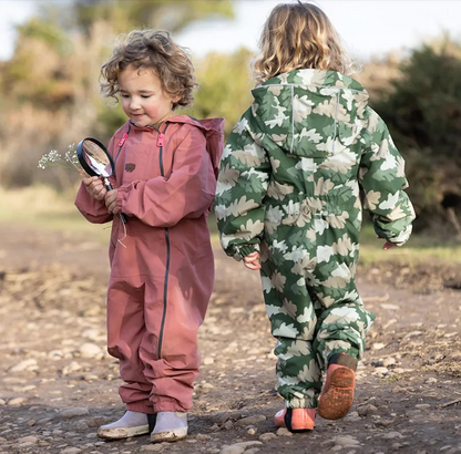 Toastie Waterproof Packable Puddlesuit - Leaf Camo