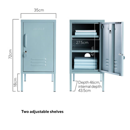 Mustard Made The Shorty Bedside Locker - Ocean Blue