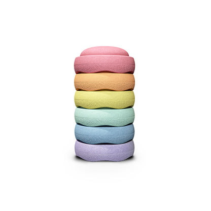 Stapelstein Mini Set of 6 - Pastel