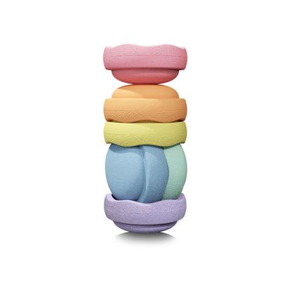 Stapelstein Mini Set of 6 - Pastel