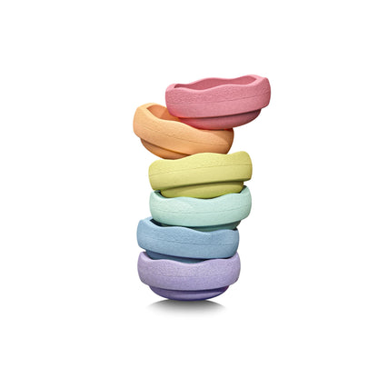 Stapelstein Mini Set of 6 - Pastel