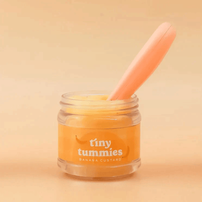 Tiny Harlow - Tiny Tummies Banana Custard Food Jar & Spoon Set