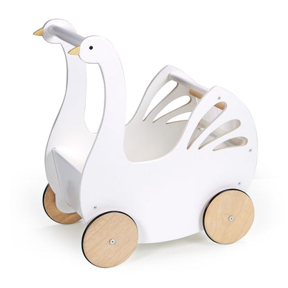 wooden doll pram