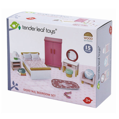 Tender Leaf Toys Dolls House Bedroom Furniture