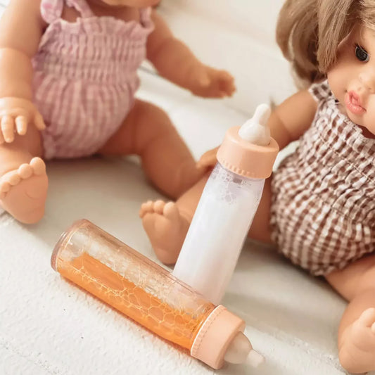 Tiny Harlow Tiny Tummies - Magic Milk & Juice Bottle With Dolls