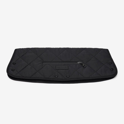 Tiba + Marl Universal Buggy Handmuff - Black Quilted