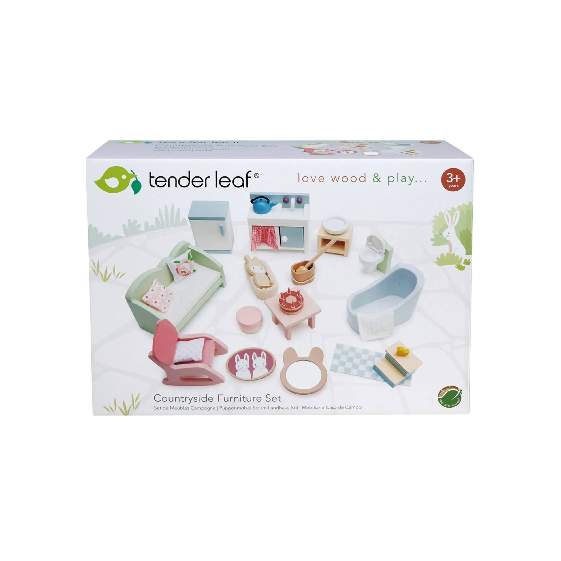 Tender Leaf Toys Countryside Furniture Set In Box