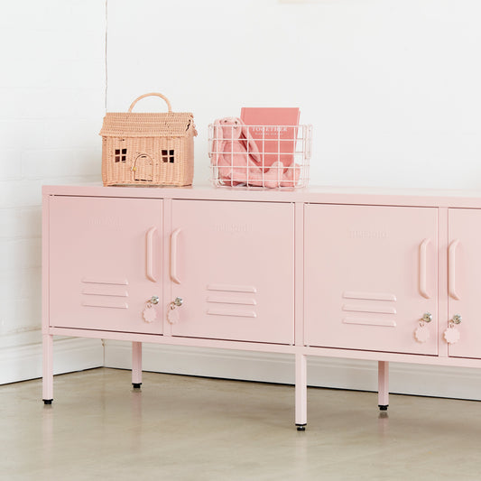 Mustard Made The Standard - Blush with olli ella basket