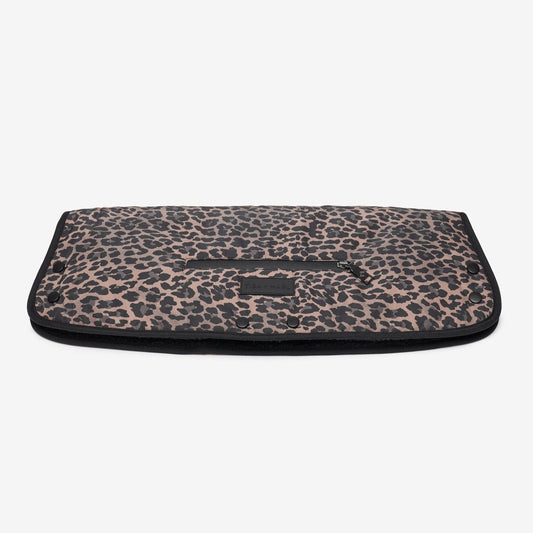 Tiba + Marl Universal Buggy Handmuff Brown Tonal Leopard