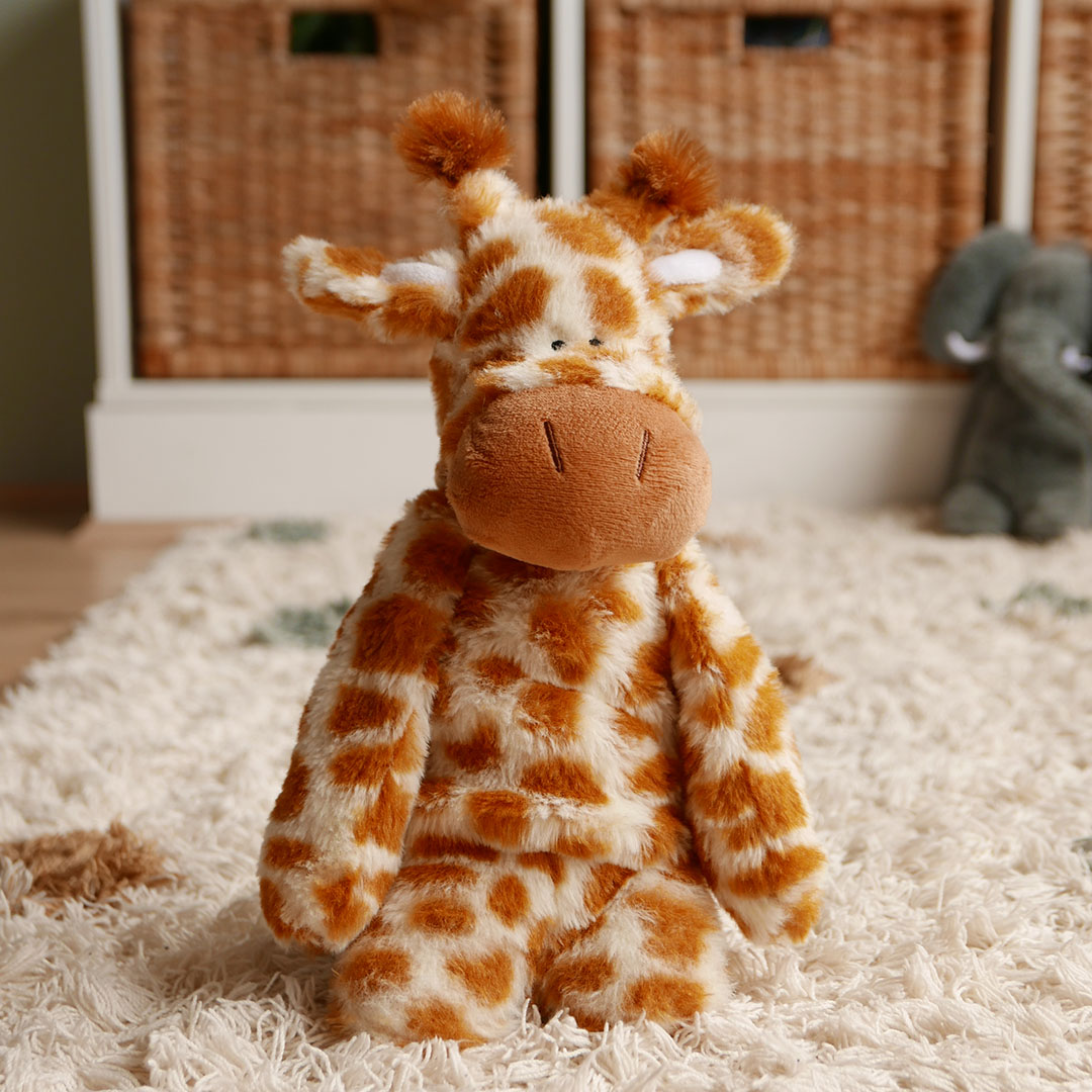 Tigercub Cuddly Toys -  Giraffe Soft Toy In A Bedroom