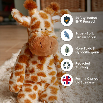 Tigercub Soft Toys -  Rafi The Giraffe - Information