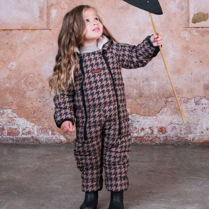 Toastie Cloud Onesie - Houndstooth