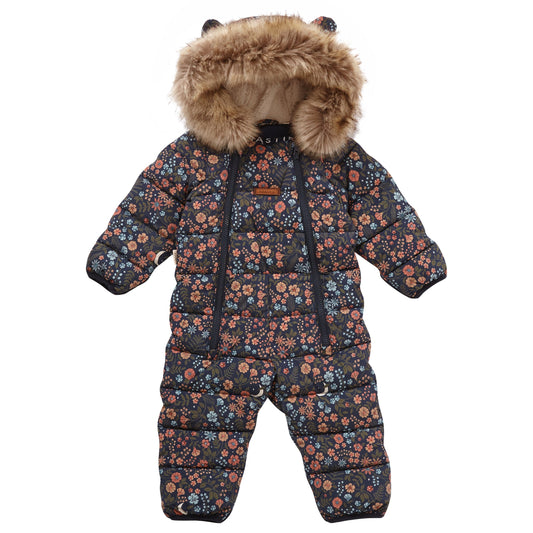 Toastie Cloud Onesie - Quilted Floral Nightscape