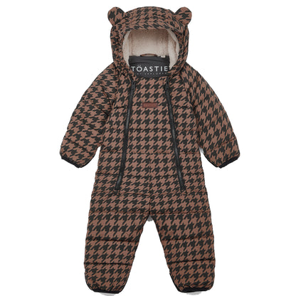 Toastie Cloud Onesie - Houndstooth