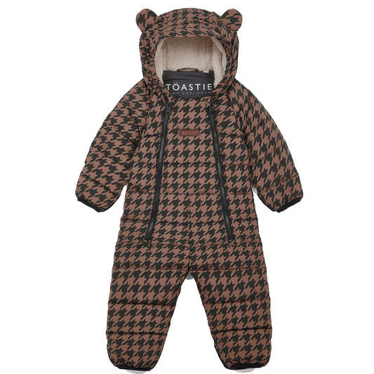 Toastie Cloud Onesie - Houndstooth