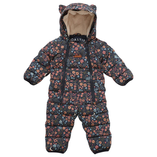 Toastie Cloud Onesie - Quilted Floral Nightscape