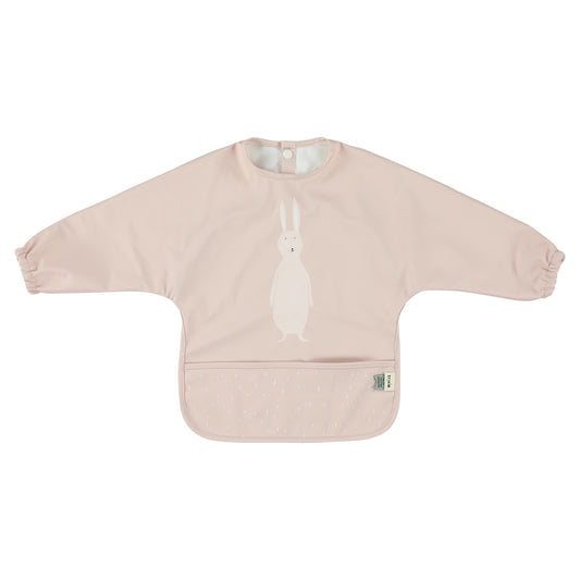 Trixie Waterproof long sleeve bib - Mrs. Rabbit