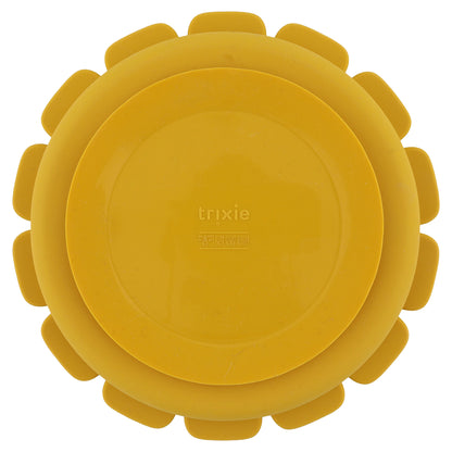 Trixie Silicone Divided Suction Plate - Mr. Lion - back suction