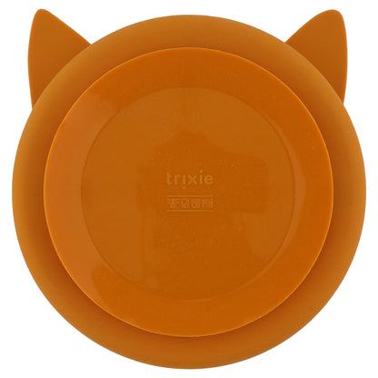 Trixie Silicone Divided Suction Plate - Mr. Fox