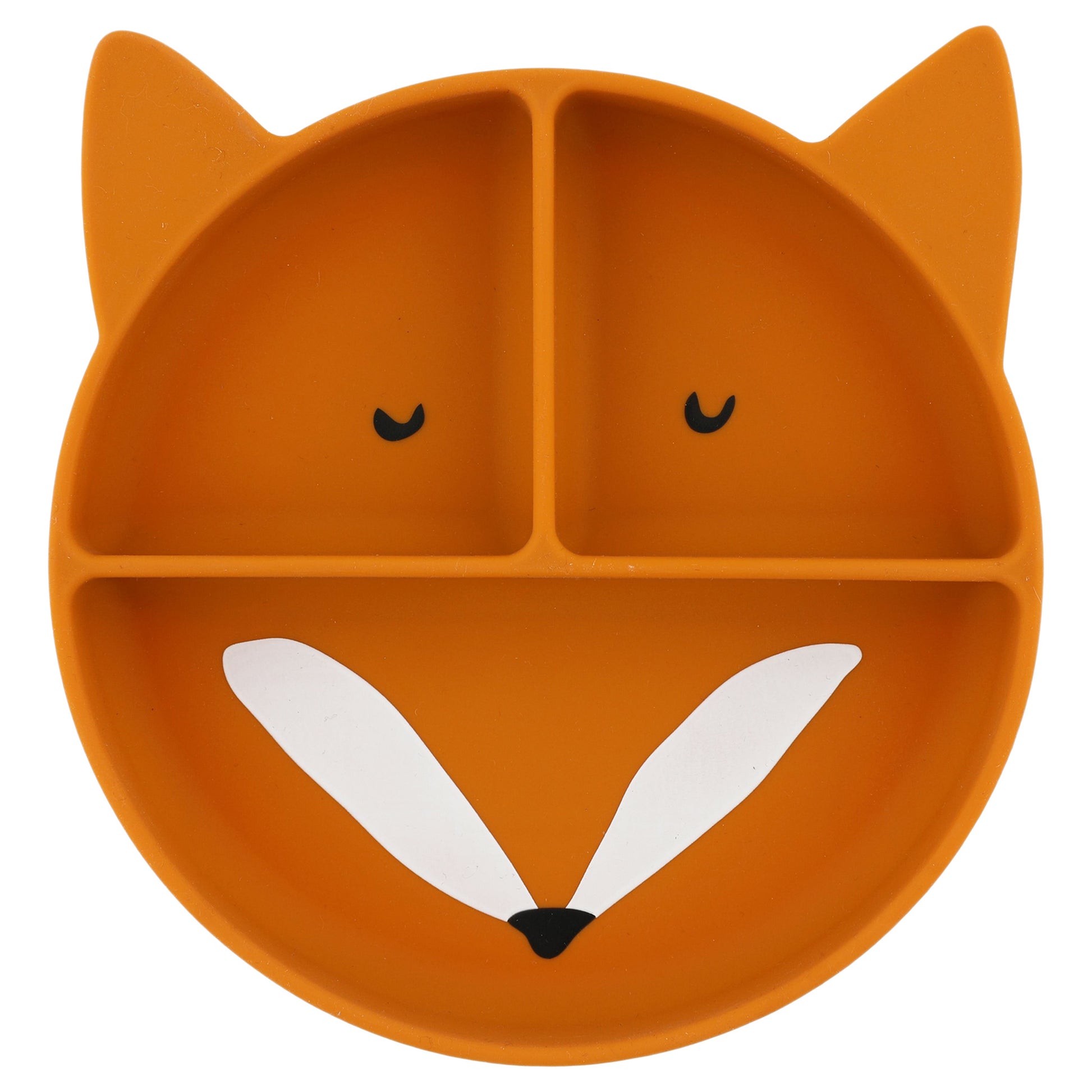 Trixie Silicone Divided Suction Plate - Mr. Fox