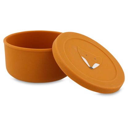 Trixie Silicone Snack Pot With Lid - Mr. Fox