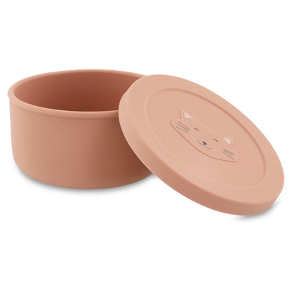 Trixie Silicone Snack Pot With Lid - Mrs. Cat