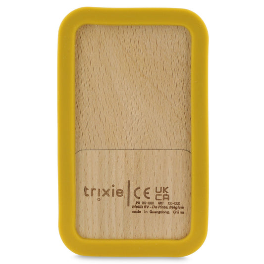 Trixie Wooden Silicone Baby Phone - Mr Lion