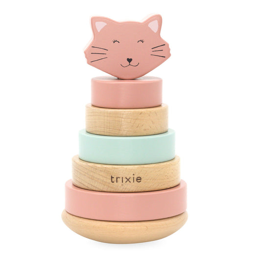 Trixie Wooden Stacking Toy - Mrs. Cat