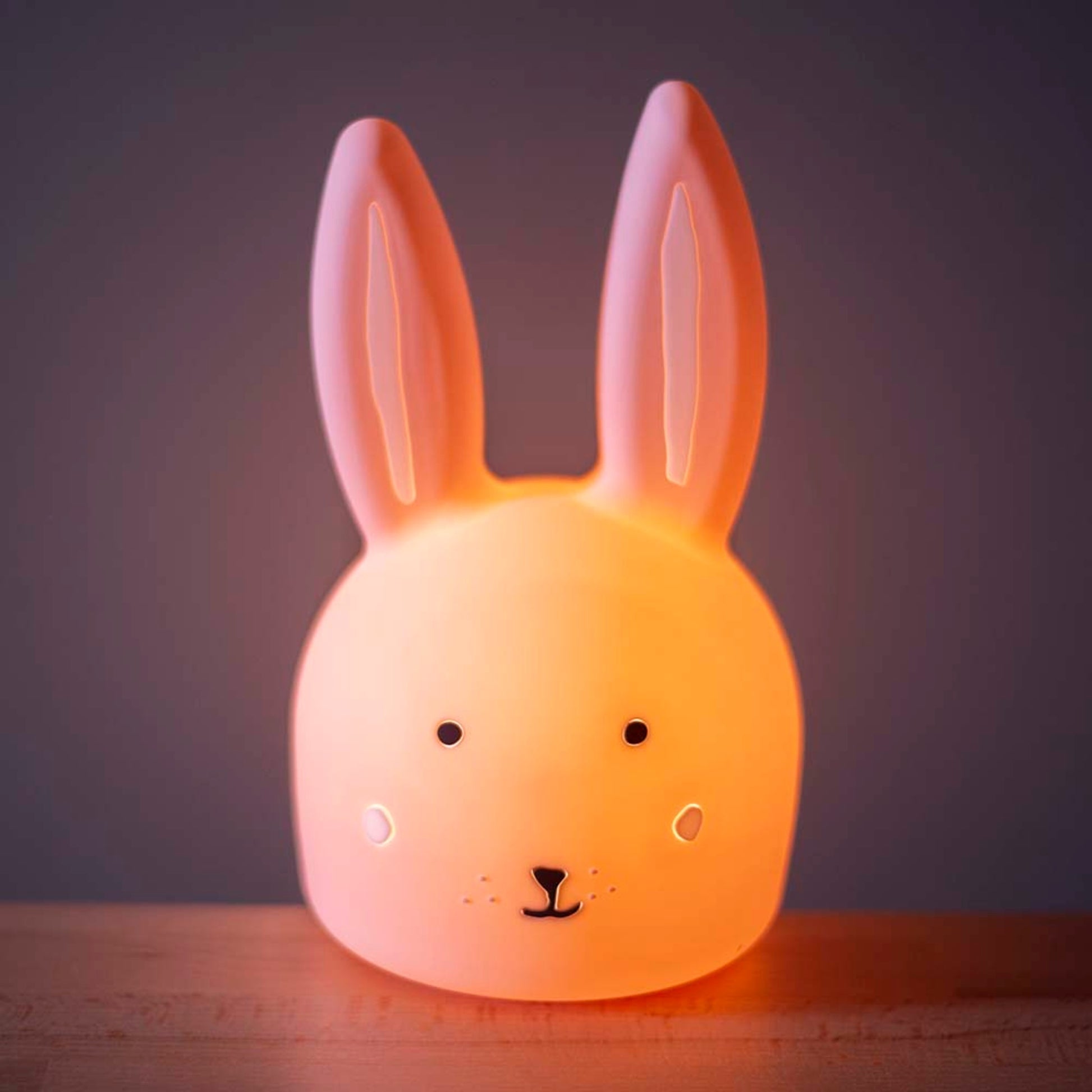 Trixie Nightlight - Mrs Rabbit - light On 