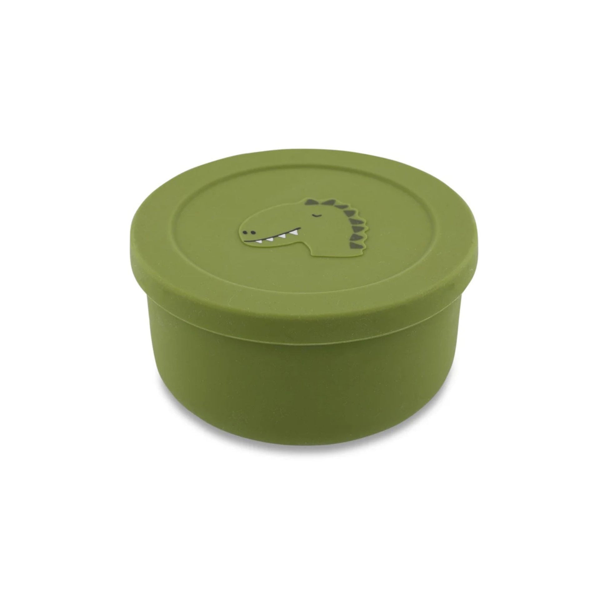 Trixie Silicone Snack Pot With Lid - Mr. Dino