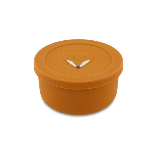 Trixie Silicone Snack Pot With Lid - Mr. Fox