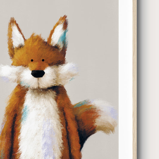 Tigercub Prints - Woodland Fox Childrens Nursery Print