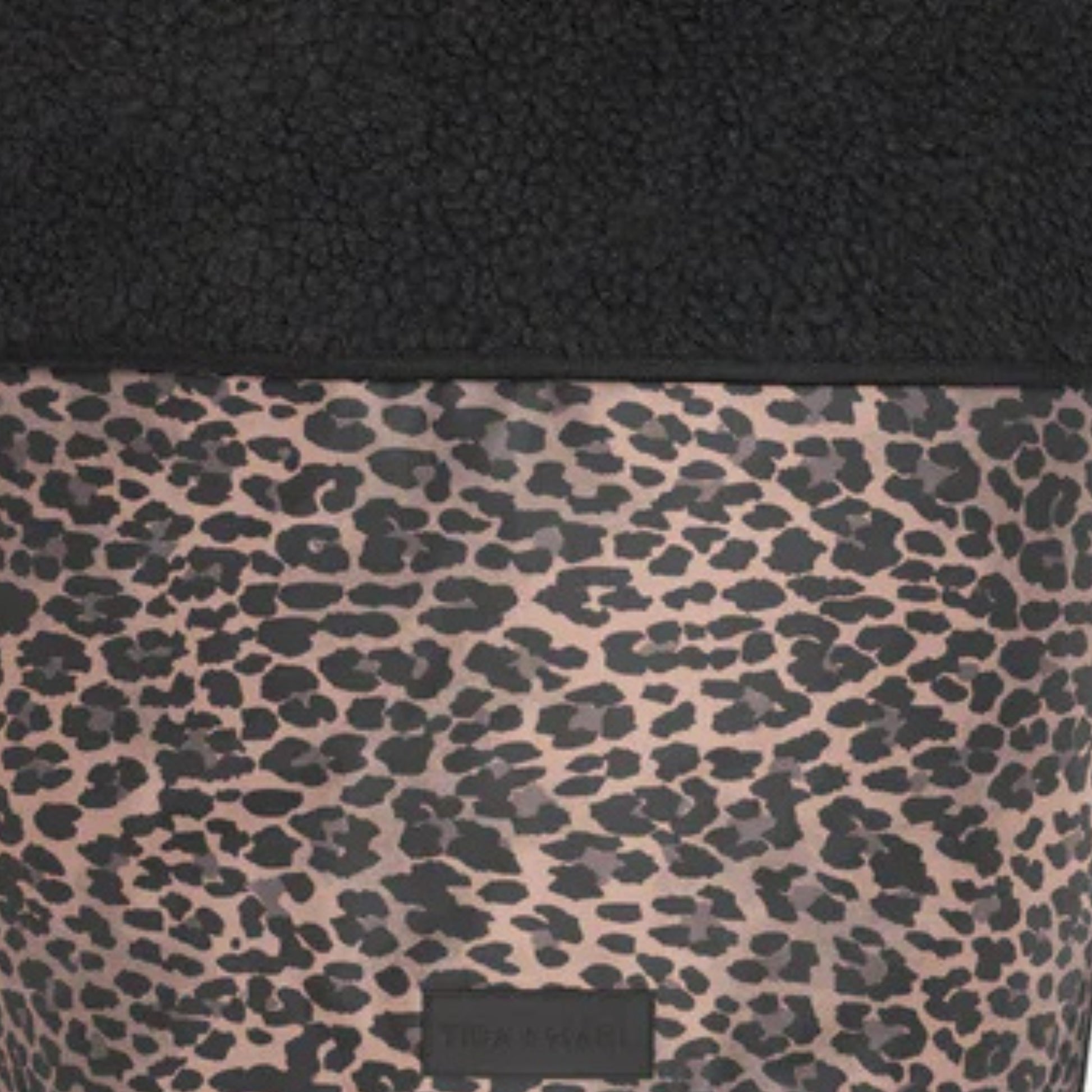 Tiba + Marl Universal Buggy Footmuff - Brown Tonal Leopard