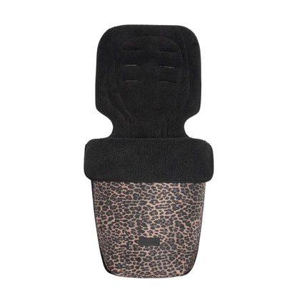 Tiba + Marl Universal Buggy Footmuff - Brown Tonal Leopard