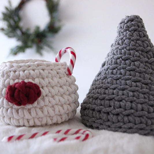 Zuri House Crochet Gnome Basket