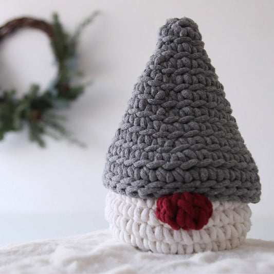 Zuri House Crochet Gnome Basket