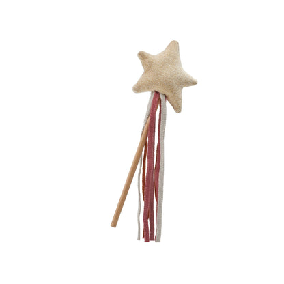 Avery Row Children's Gold Knitted Sparkle Star Wand