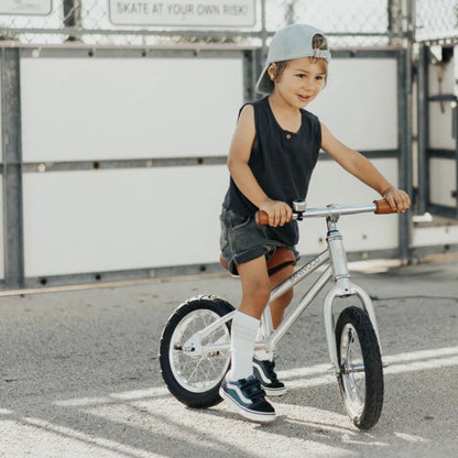 Banwood First Go Balance Bike - Chrome