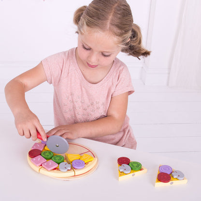 Bigjigs Toys Cutting Pizza