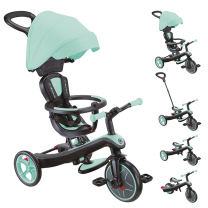 Globber Explorer Trike 4 In 1 - Mint