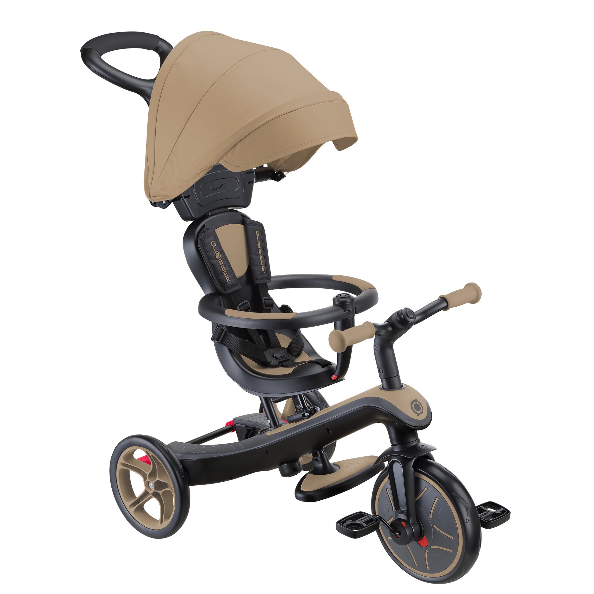 The explorer 4 in 1 trike is the all-in-one baby tricycle and kids’ balance bike designed for toddlers aged 10M-5 Y