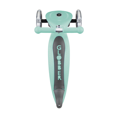 Globber Go Up Foldable Scooter With Lights - Mint