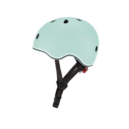 Globber GO-UP Helmet With Lights 45-51cm - Pastel Green