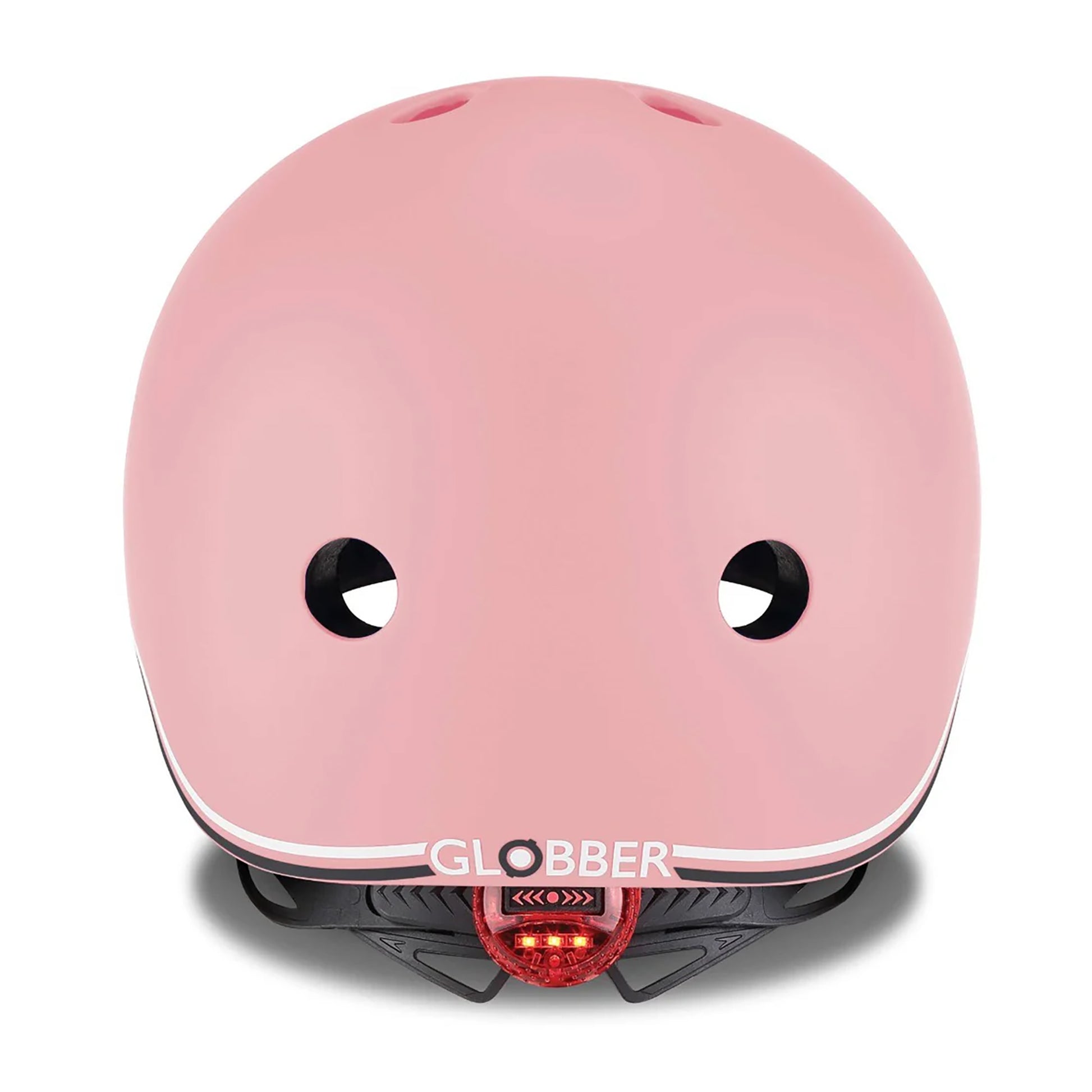 Globber GO-UP Helmet With Lights - XXS/XS - Pastel Pink