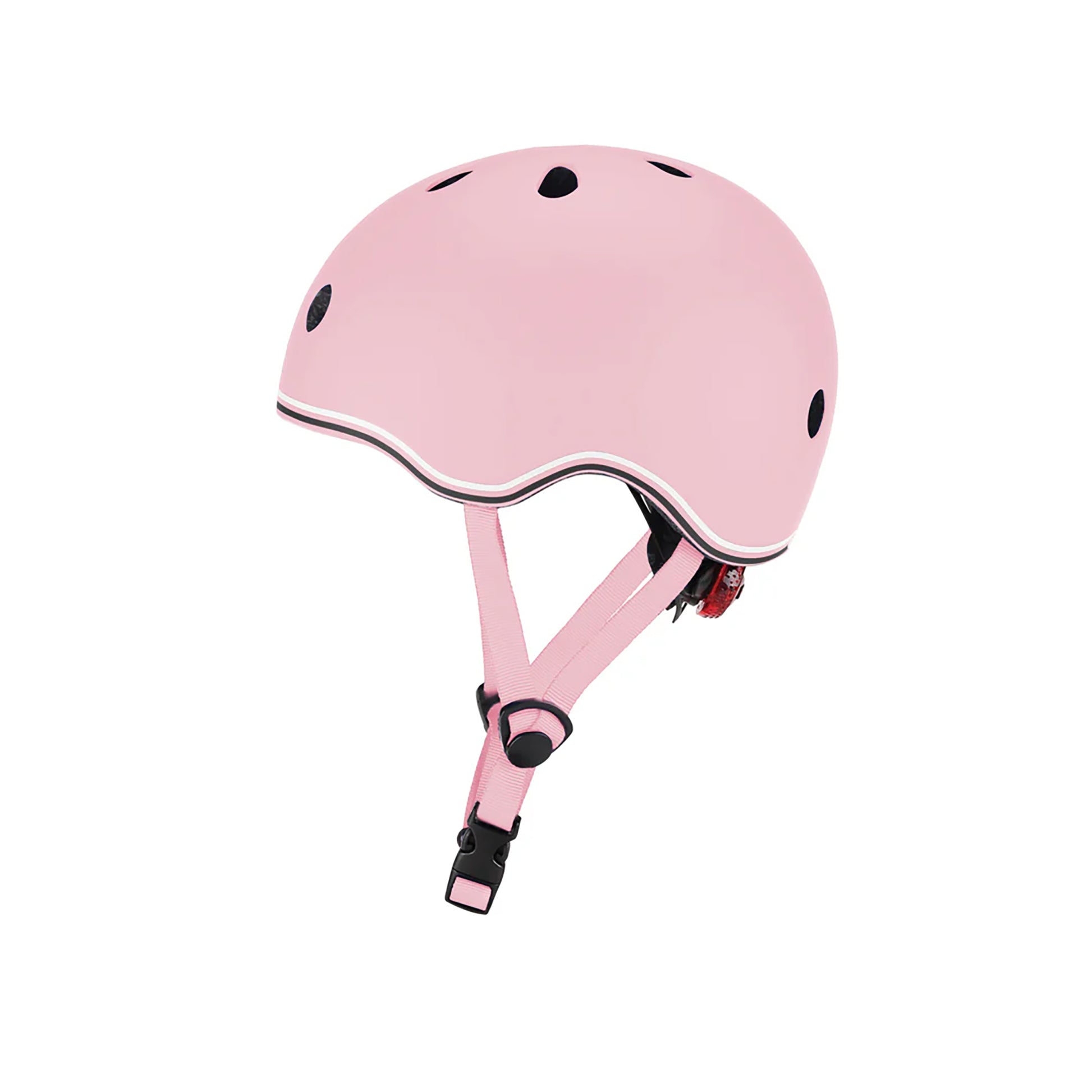 Globber GO-UP Helmet With Lights - Pastel Pink