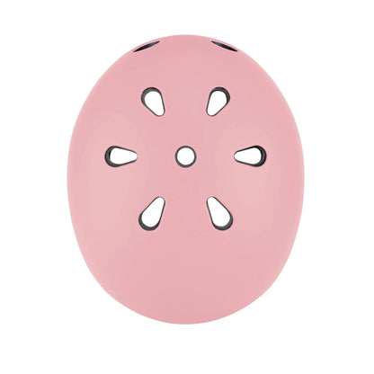 Globber GO-UP Helmet With Lights - XXS/XS - Pastel Pink