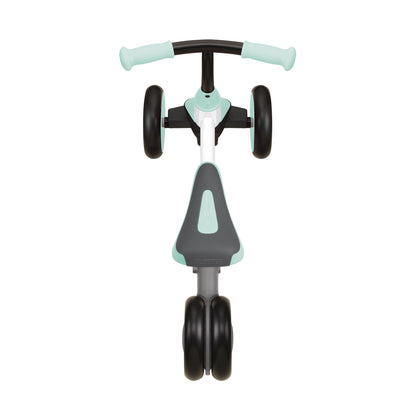 Globber Learning Bike - White/Mint - top view 