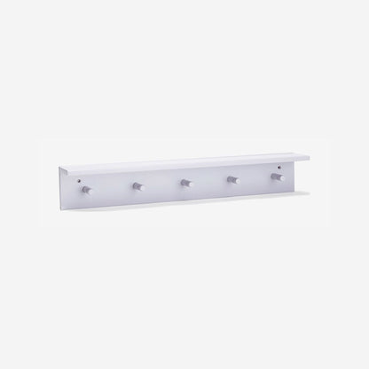 Kids Concept Shelf With Hooks - Lilac