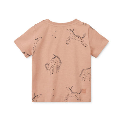 Liewood Baby Apia T-Shirt - Unicorn / Pale Tuscany