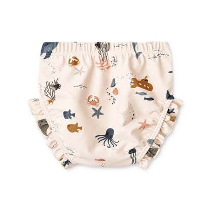 Liewood Baby Mila Swim Pants - Sea Creature / Sandy